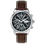 Accutron Men's 26C02 Gemini Automatic Chronograph Leather Watch