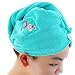 Voberry® Elephant Bamboo Fiber Towel Turban Hair Drying Cap Bathrobe Head Wrap