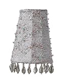 White Starburst Sconce Shade