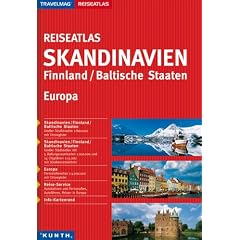 Travelmag Reiseatlas Skandinavien 1 : 800 000. Finnland / Baltische Staaten. Europa 1 : 4 000 000.