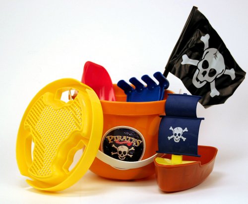 Pirate Beach and Bath Play Set