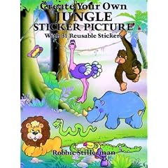 Create Your Own Jungle Sticker Picture (Sticker Picture Books)