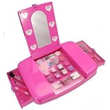 Barbies Lighted Vanity Case Set