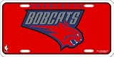 Charlotte Bobcats License Plate