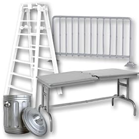  WWE Action Figure Accessory: (Set of 4 Wrestling Props)