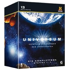 Unser Universum - Die Komplettbox (Staffel 1 - 4, 13 BDs, History) [Blu-ray] - exklusiv bei Amazon.de
