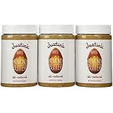 Justin's Nut Butter Natural Maple Almond Butter, 16-Ounce Plastic Jar (Pack of 3)
