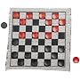 Jumbo Checker Rug Game