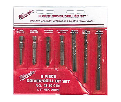 Milwaukee 48-30-0101 8 Piece Drilling and Driving Set