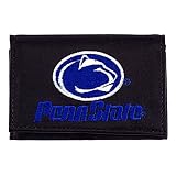 Penn State Nittany Lions Black Embroidered Trifold Wallet