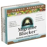 Source Naturals Migraine Blocker, Homeopathic Tablets, 48 tablets (Pack of 4)