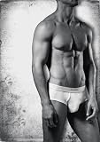 C-IN2 Men's Underwear Contour Pouch Brief, White, X-Large
