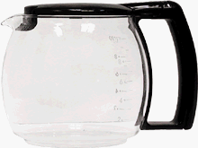 Delonghi GC03 Coffeemaker 10 Cup Carafe, Black