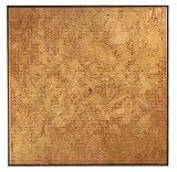 Lifestyle Copper Leaf Square Mats (set of 4) - 0191COPPU