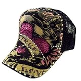 Katwalk Divaz Rhinestone and Stud Cross Trucker Hat 51XQIz2tqhL. SL160 Katwalk Divaz Rhinestone and Stud Cross Trucker Hat