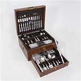 La Scala by Gorham, Sterling Set of Silver Flatware, 144 Pc Set Dinner & Luncheon Size w/ 12 Servers