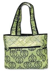 VINTAGE TULIP TOTE DIAPER BAG - BABY DIAPER BAGS