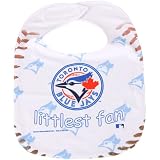 MLB McArthur Toronto Blue Jays Infant Littlest Fan Mesh Bib - White