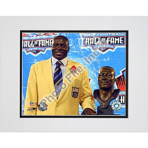 Photo File Buffalo Bills Bruce Smith Hall of Fame Matted Photo