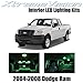 XtremeVision Ford F-150 2004-2008 (5 Pieces) Green Premium Interior LED Kit Package + Installation Tool