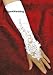 Flowers Bridal Glove Fingerless Satin Lace Pearl G1
