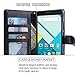 BLU Life 8 XL Case, LK [Kickstand Feature] Luxury PU Leather Wallet Case Flip Cover Built-in Card Slots & Stand For BLU Life 8 XL, BLACK