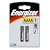 Energizer UltraPlus FSB-2 Battery Alkaline Quad AAAA E96 1.5 V Ref 624625 [Pack 2]