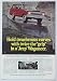 1967 Red Jeep Wagoneer Hold Treacherous Curves Print Ad (840)