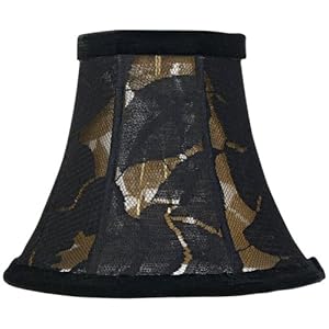 Lace Lamp Shades on Amazon Com Black Sheer Lace Lamp Shade 3x6x5 Clip On Home