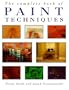 The Complete Book Of Paint Techniques