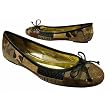 AUTHENTIC COACH LADIE SIGNATURE GALLERY PATCHWORK BALLET FLAT SHOES