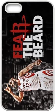Generic Cell Phone Cases For Apple Iphone 5 5S Cell Phone Design With 2015 NBA #13 James Harden Houston Rocket niy-hc828708