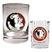 Florida State Seminoles NCAA Rocks Glass And Shot Glass Set by Great American Products
