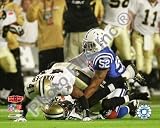 Roman Harper Saints Super Bowl Onside Kick 8x10 Photo