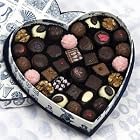 Rococo Heart Box no. 3 with mixed chocolates