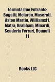 Formula One Entrants: Bugatti, McLaren, Maserati, Aston Martin, Williamsf1, Matra, Brabham, Minardi, Scuderia Ferrari, Renault F1