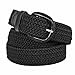 Eurosport Black Braided Elastic Stretch Belt Size XX-Large