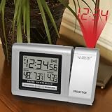 picture of La Crosse Technology  WT-5120U Projection Alarm Clock with Outdoor Temperature