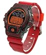 Casio G-Shock Dig. Watch w/ Custom Bling S-Steel & Swarovski Bezel by Quantum Vector #DW6900CB-4-BKR