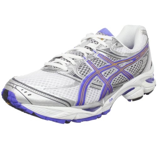 asics Women's Gel-Cumulus 12 Running Shoe,White/Lavender/Tangerine,13 