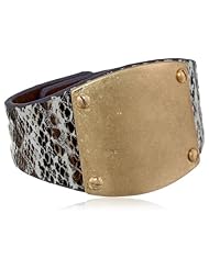 The SAK Brown Python Bracelet, 7.5"