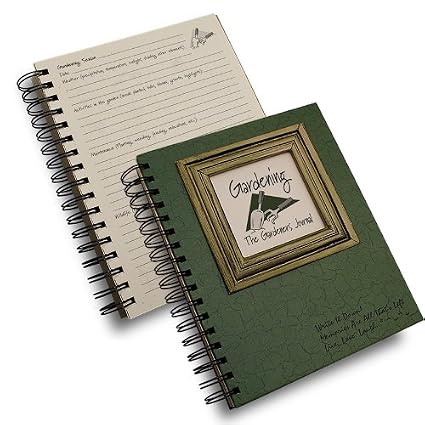 The Gardener's Journal - Dark Green Spiral Bound