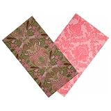 Owls & Rabbits Napkin Set - Pink