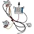 Kmise MI0316 3 Pickup Guitar Wiring Harness - Prewired with 500k Pots 5 Way, 1 Volume, 1 Tone