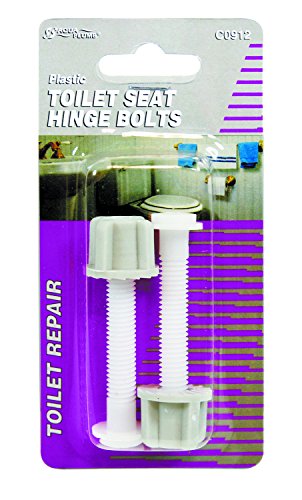 Aqua Plumb Aqua Plumb C0912 Toilet Seat Hinge Bolts - Carded Two Pack