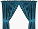 Jacksonville Jaguars 63L x 82W Coordinating Jersey Mesh Tie Back Drape for the Locker Room or Sid