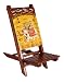 Rajrang Attractive Brown Wood Baby Chair Elephant Hand Painted RS.1095.00