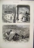 1878 Gold Canada Emigrant Life Backwoods House Woods 51XQugRHDRL. SL160 1878 Gold Canada Emigrant Life Backwoods House Woods