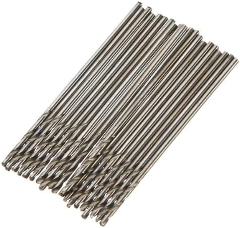 20 Piece HSS Mini Twist Drill Bits Set Straight Shank Drill Tools.