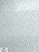 Vinyl Faux Fake Leather Sparkle Glitter Fabric - Silver - 54
